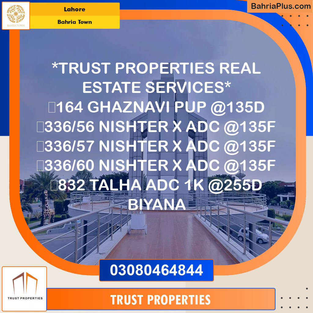 Residential Plot for Sale in Sector F - Ghaznavi Block -  Bahria Town, Lahore - (BP-131393)