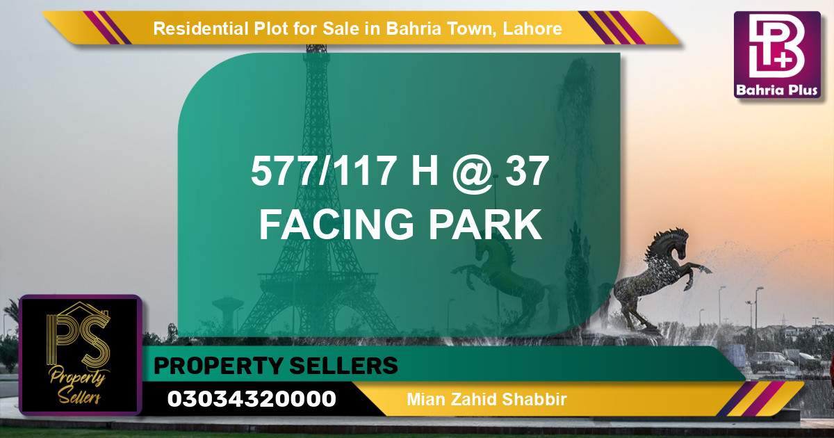 Residential Plot for Sale in Bahria Town, Lahore - (BP-131426)