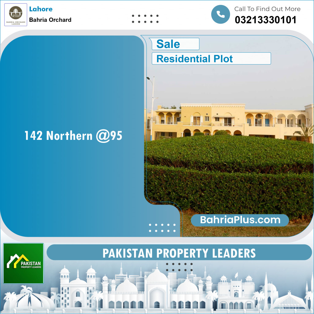Residential Plot for Sale in Bahria Orchard, Lahore - (BP-132306)