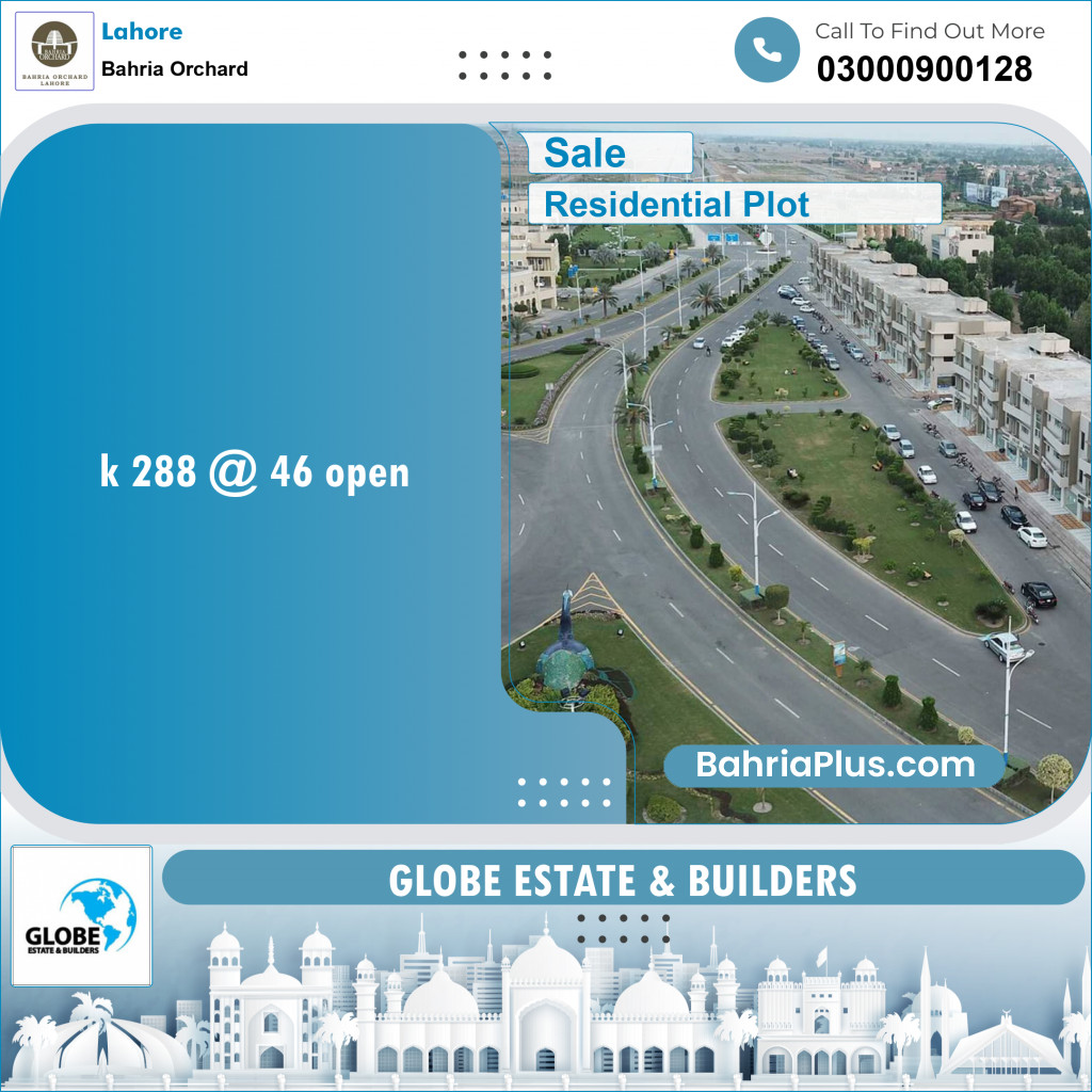 Residential Plot for Sale in Phase 2 - K Block -  Bahria Orchard, Lahore - (BP-132393)