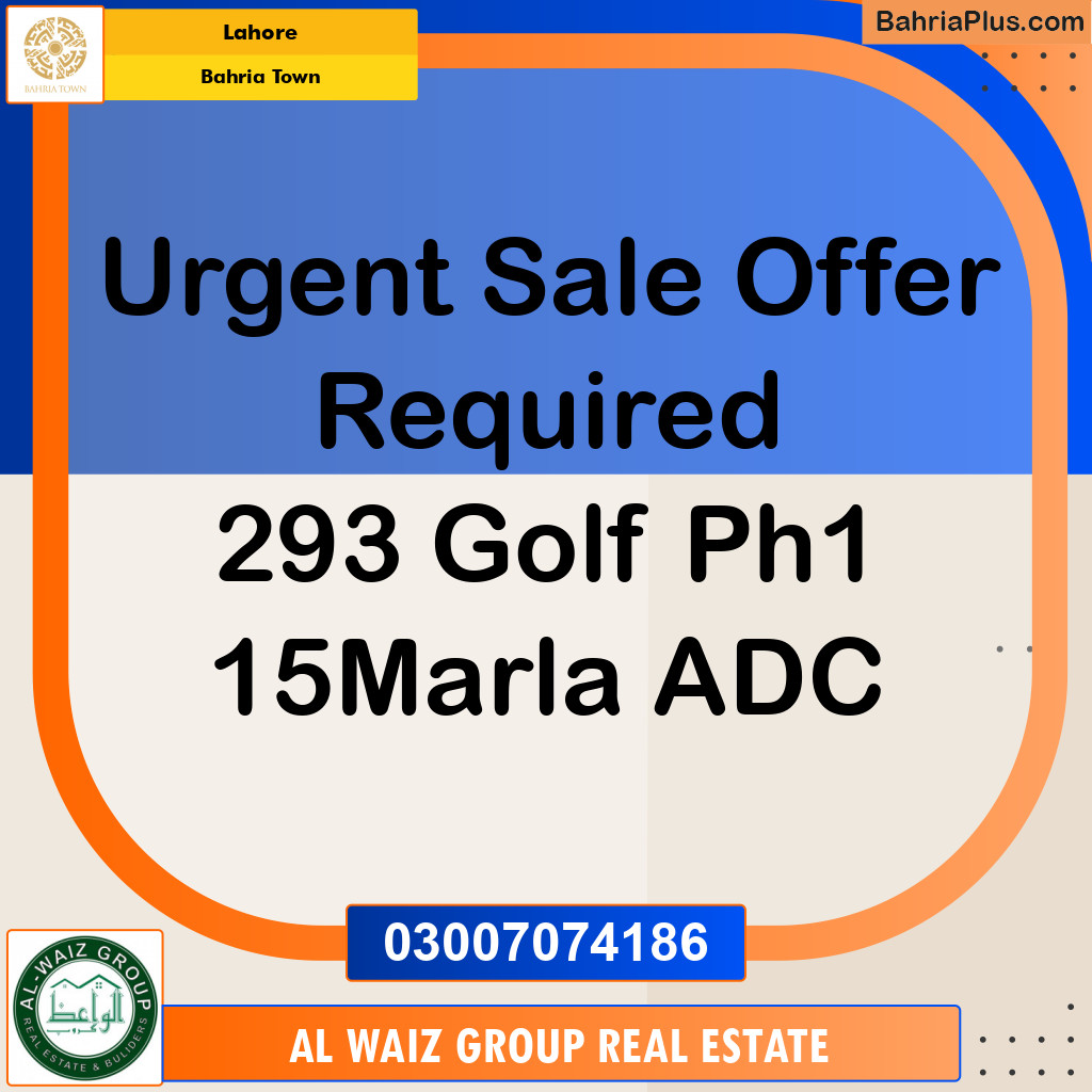 Residential Plot for Sale in Bahria Town, Lahore - (BP-132587)