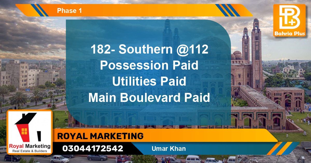 Residential Plot for Sale in Bahria Orchard, Lahore - (BP-132876)