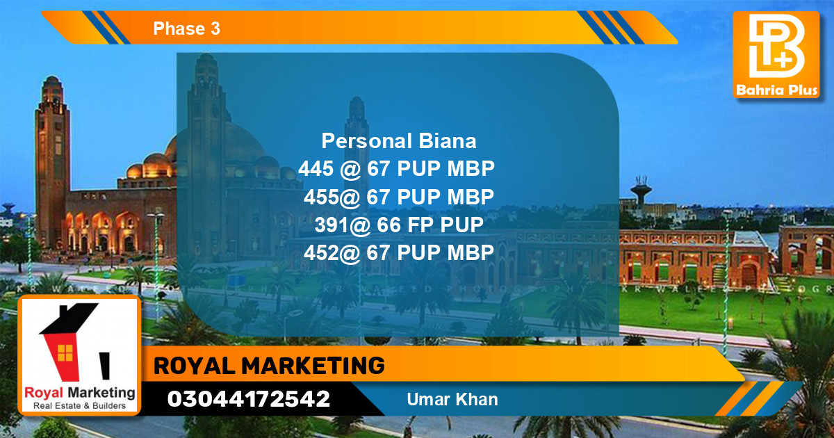 Residential Plot for Sale in Bahria Orchard, Lahore - (BP-132957)