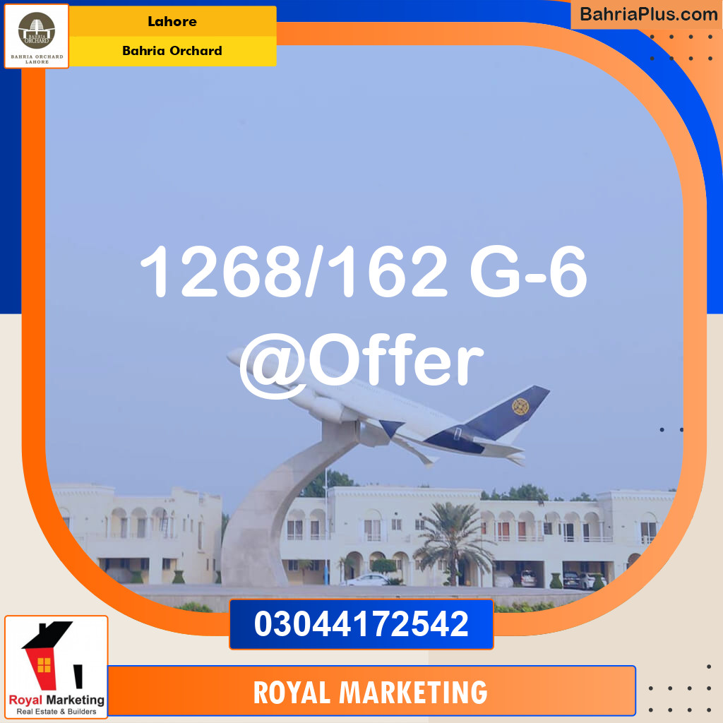 Residential Plot for Sale in Bahria Orchard, Lahore - (BP-132968)