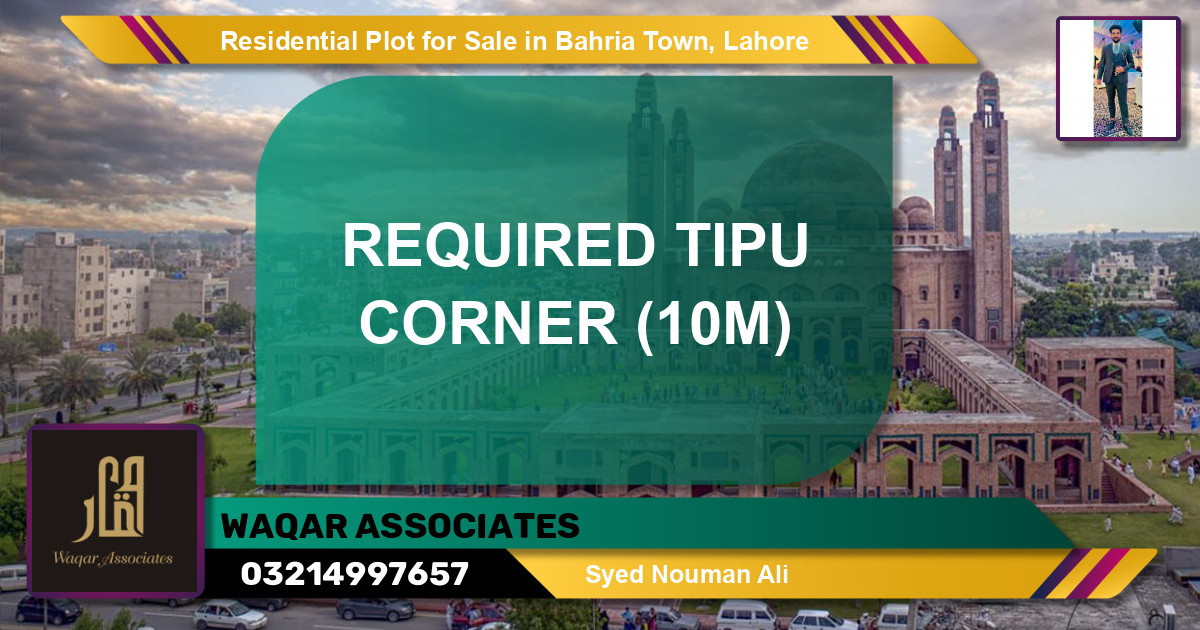 Residential Plot for Sale in Bahria Town, Lahore - (BP-133076)