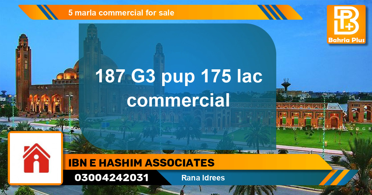 Residential Plot for Sale in Bahria Orchard, Lahore - (BP-133360)