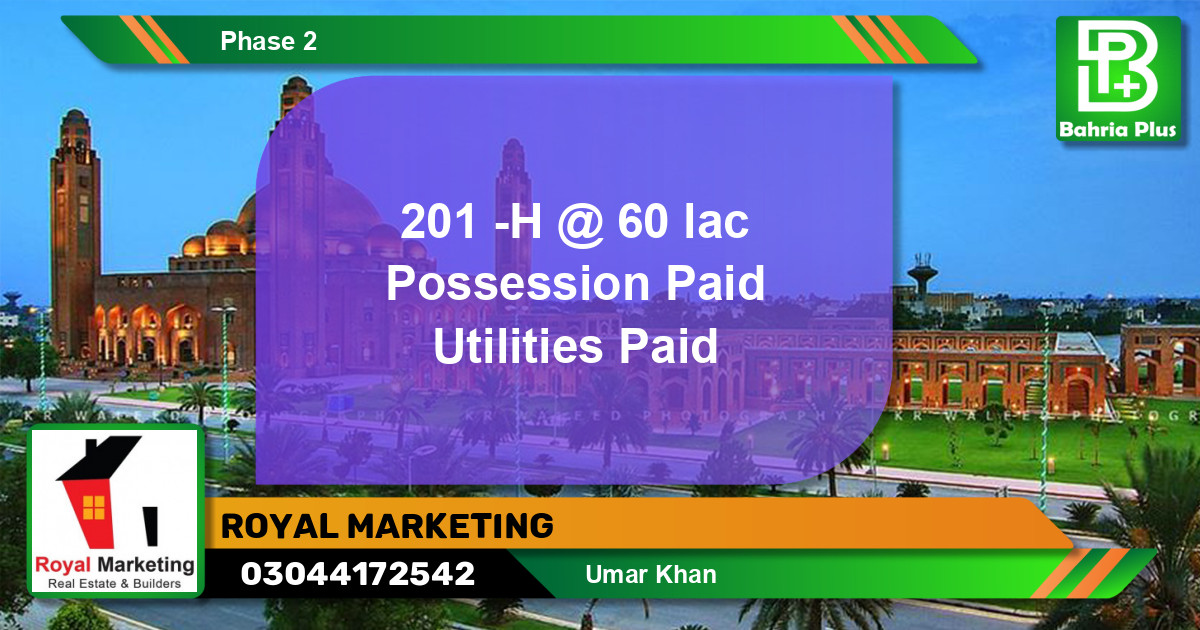 Residential Plot for Sale in Bahria Orchard, Lahore - (BP-133462)