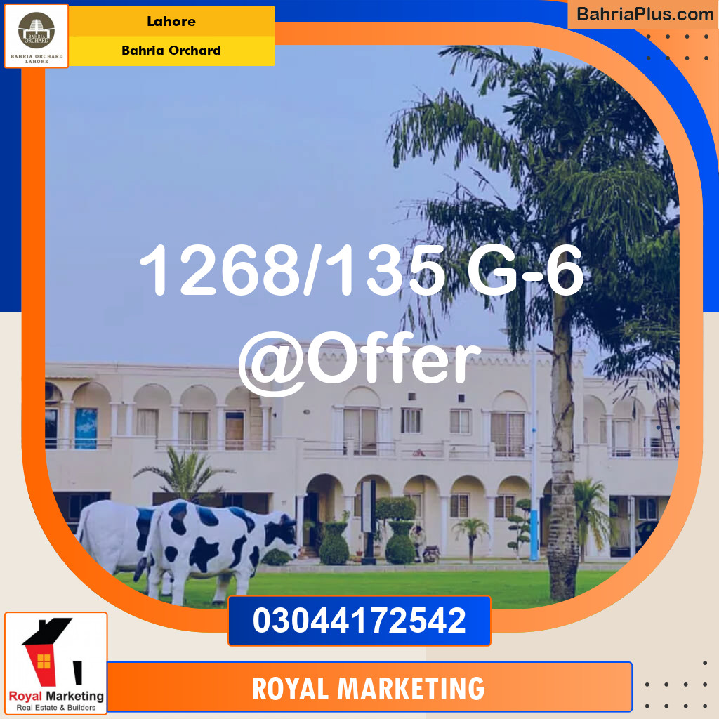 Residential Plot for Sale in Bahria Orchard, Lahore - (BP-133466)