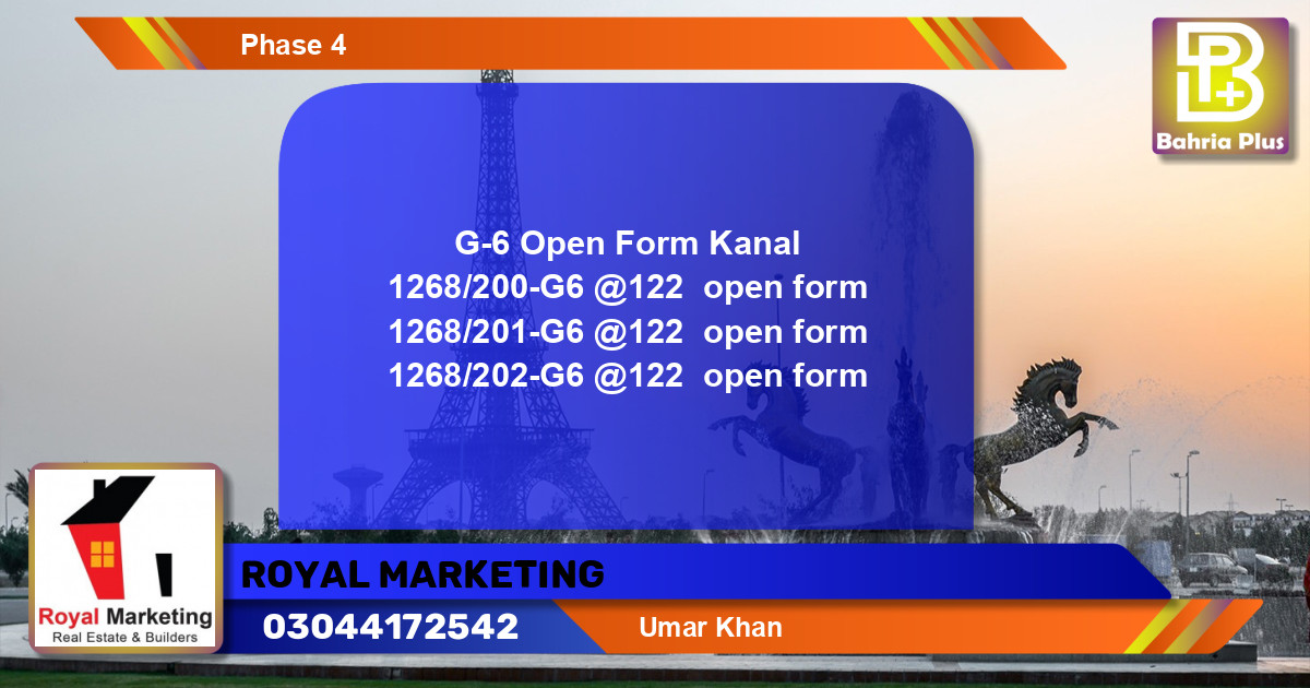 Residential Plot for Sale in Bahria Orchard, Lahore - (BP-133500)