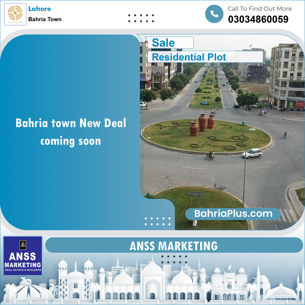 Residential Plot for Sale in Bahria Town, Lahore - (BP-133545)