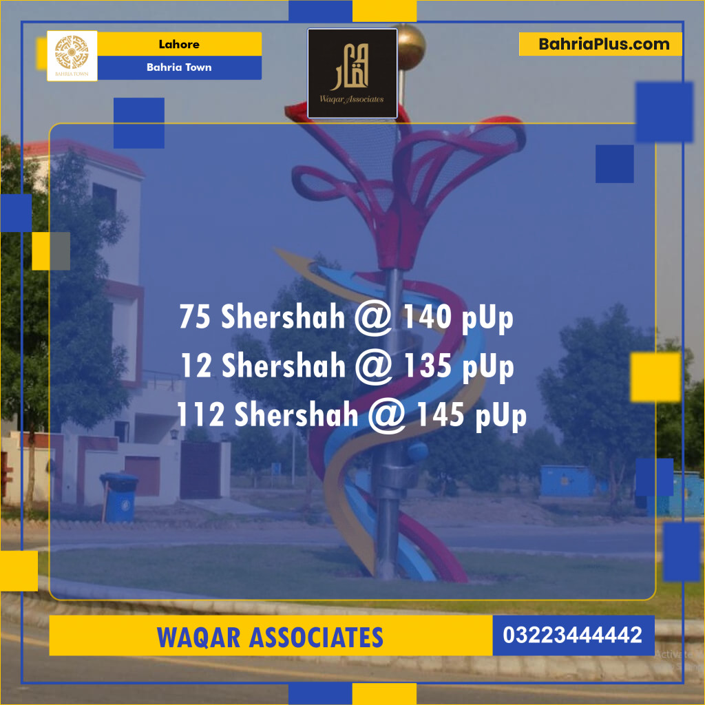Residential Plot for Sale in Bahria Town, Lahore - (BP-133779)