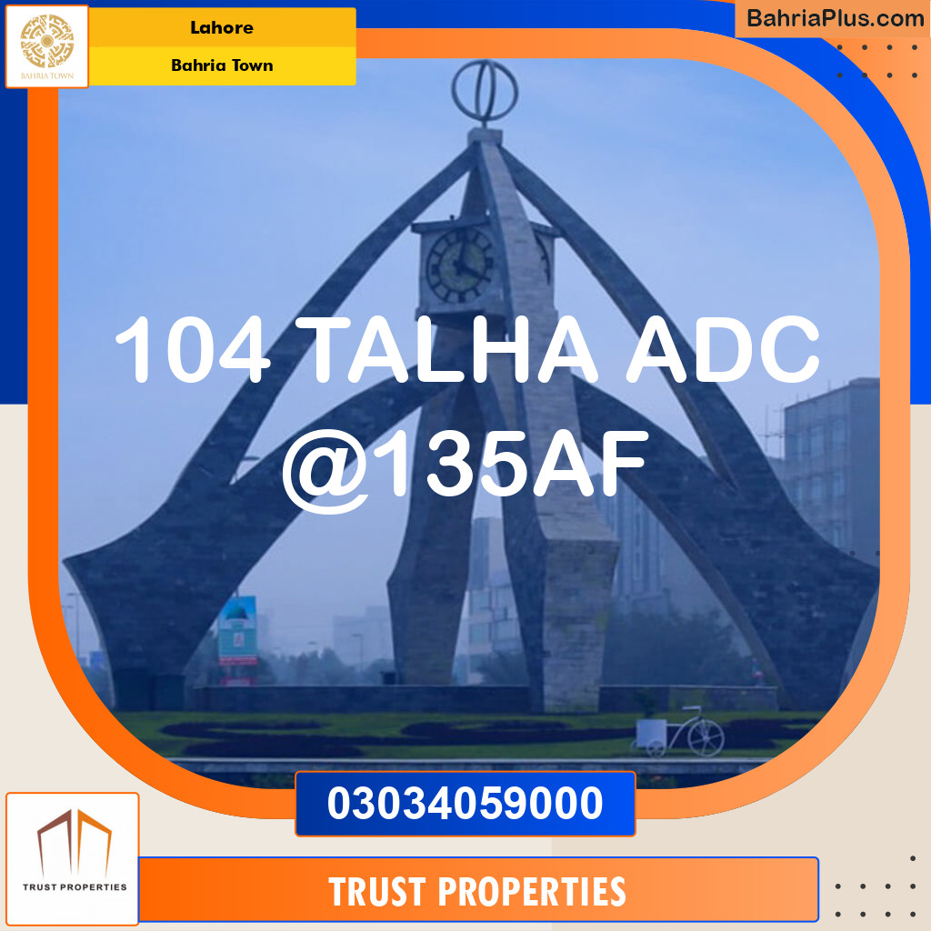 Residential Plot for Sale in Bahria Town, Lahore - (BP-133837)