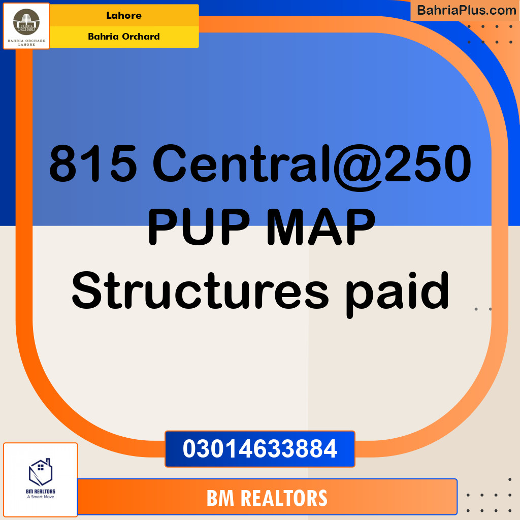 Residential Plot for Sale in Bahria Orchard, Lahore - (BP-133858)