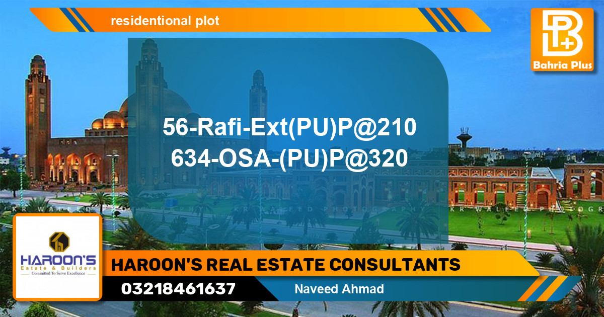 Residential Plot for Sale in Bahria Town, Lahore - (BP-133898)