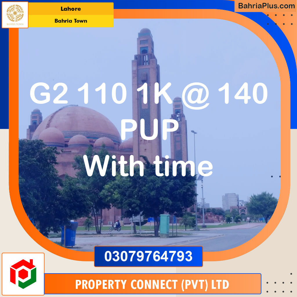 Residential Plot for Sale in Bahria Town, Lahore - (BP-134040)