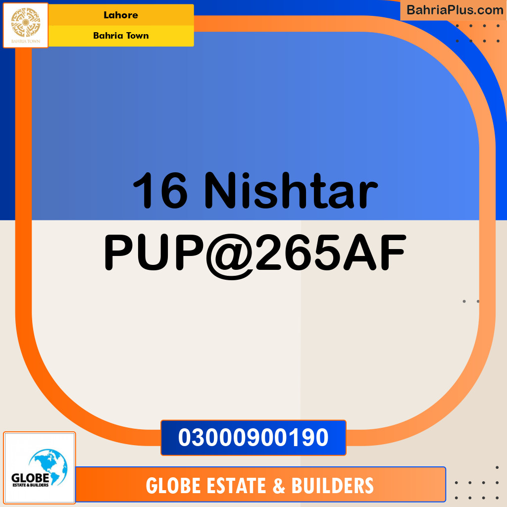 Residential Plot for Sale in Bahria Town, Lahore - (BP-134239)