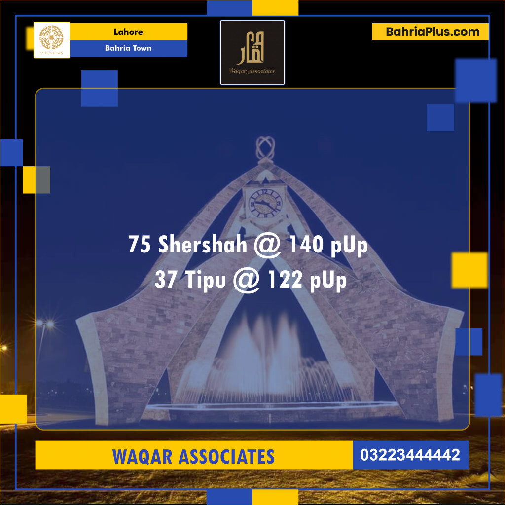 Residential Plot for Sale in Bahria Town, Lahore - (BP-134744)