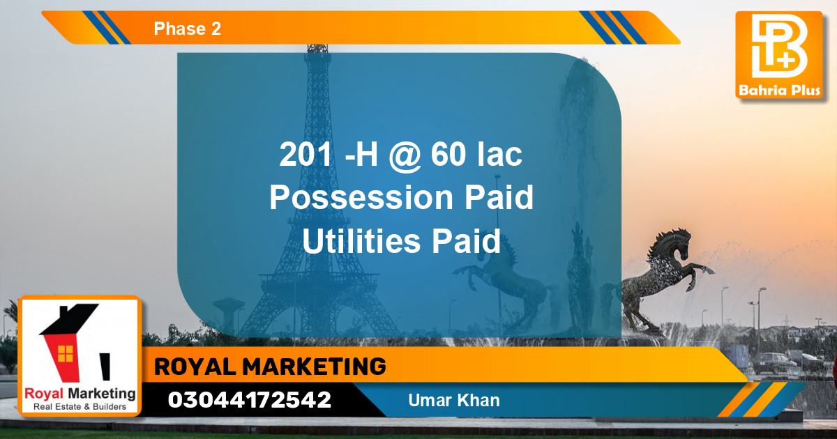 Residential Plot for Sale in Bahria Orchard, Lahore - (BP-135136)