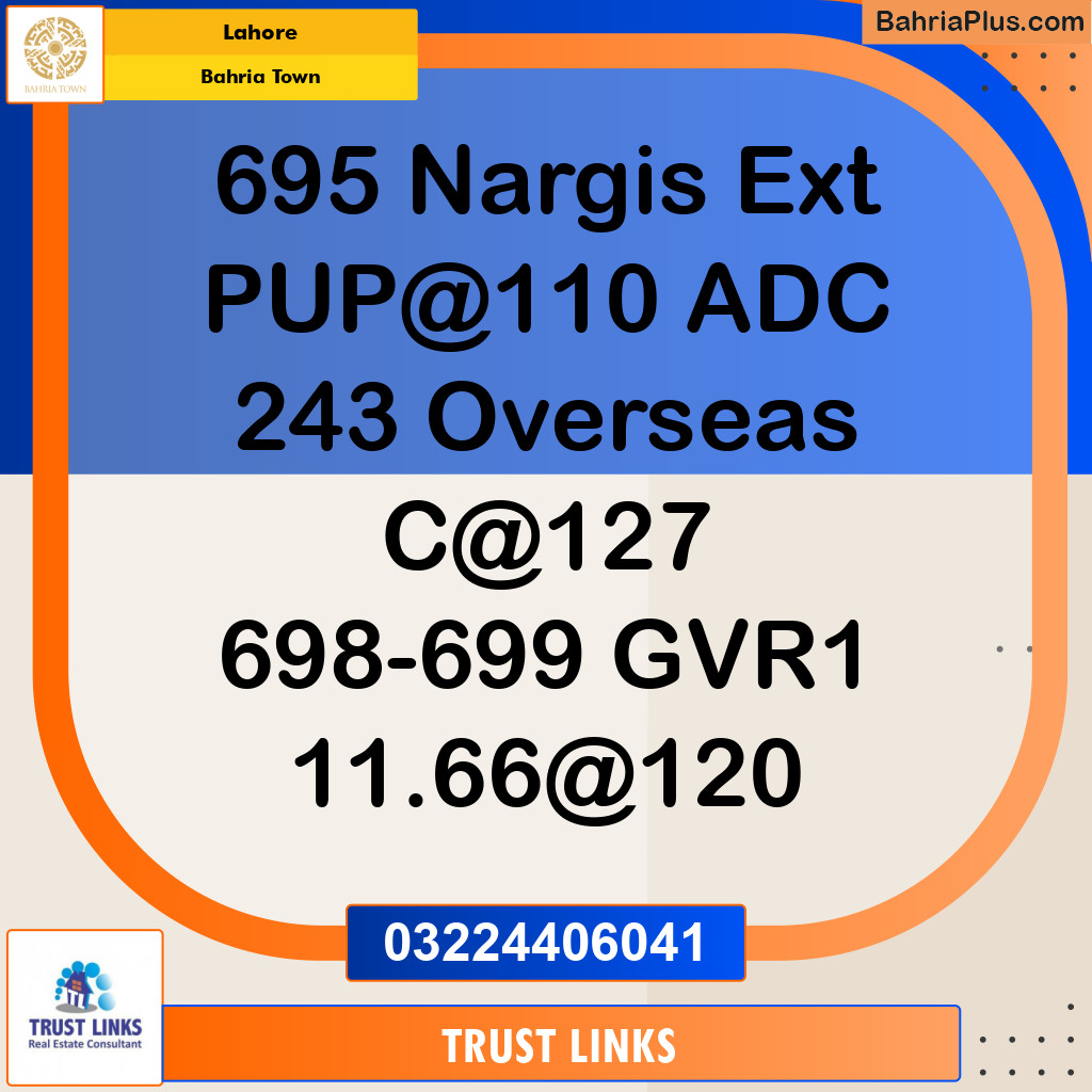 Residential Plot for Sale in Bahria Town, Lahore - (BP-135148)