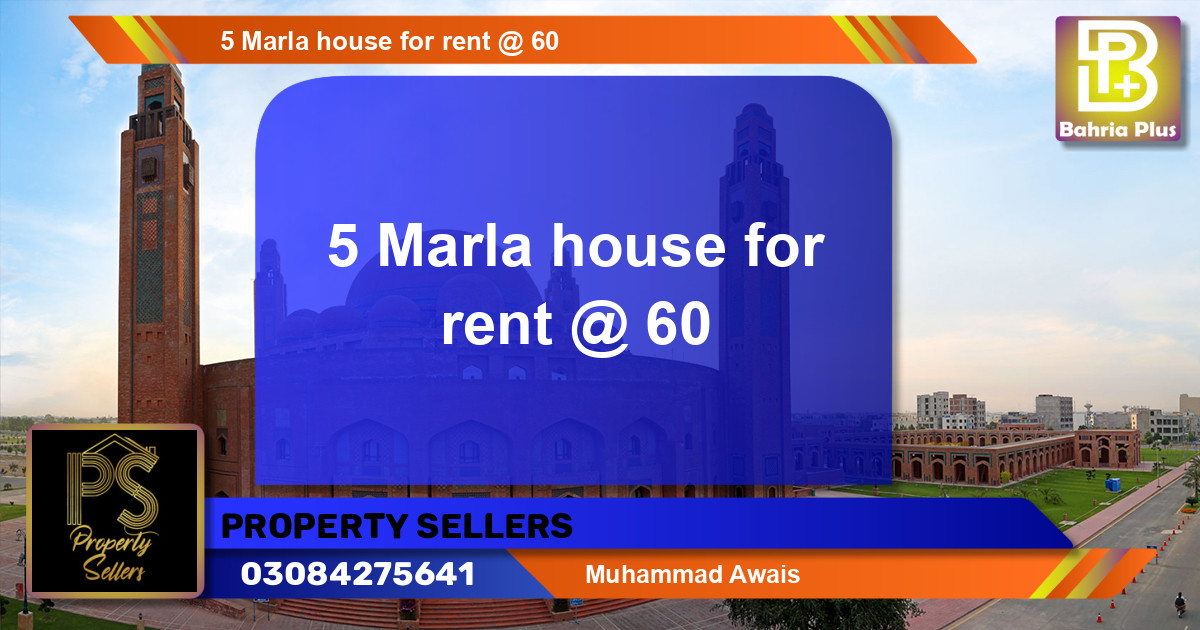 Residential House for Rent in Bahria Town, Lahore - (BP-135287)