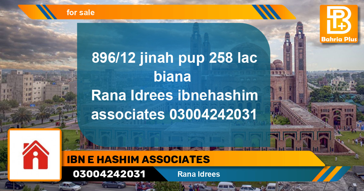 Residential Plot for Sale in Bahria Town, Lahore - (BP-135319)