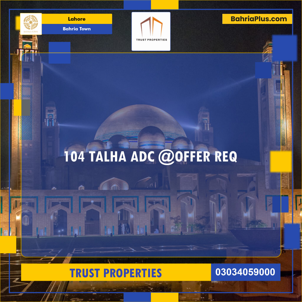 Residential Plot for Sale in Bahria Town, Lahore - (BP-135521)