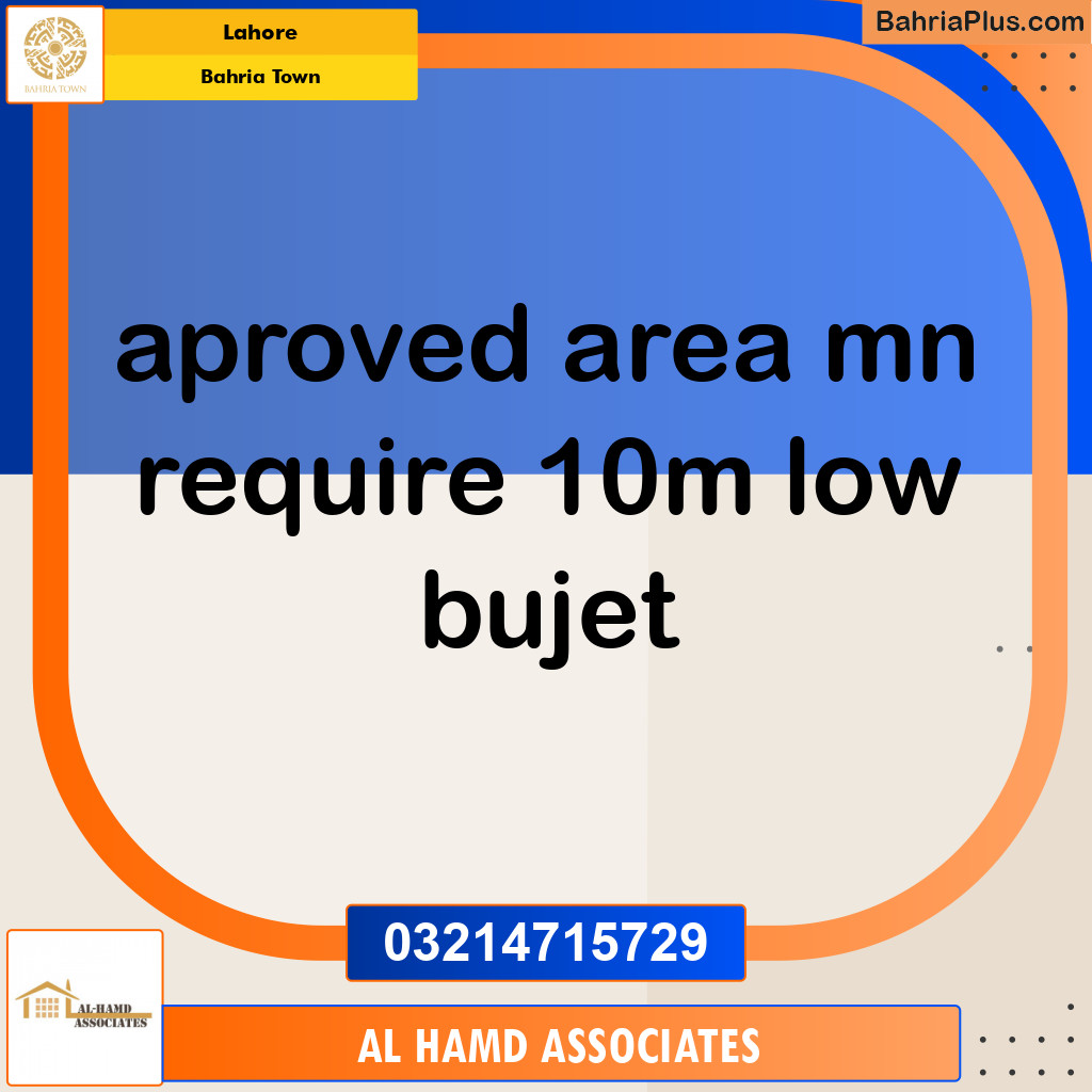 Residential Plot for Sale in Bahria Town, Lahore - (BP-135536)