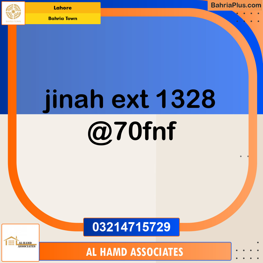 Residential Plot for Sale in Bahria Town, Lahore - (BP-136316)