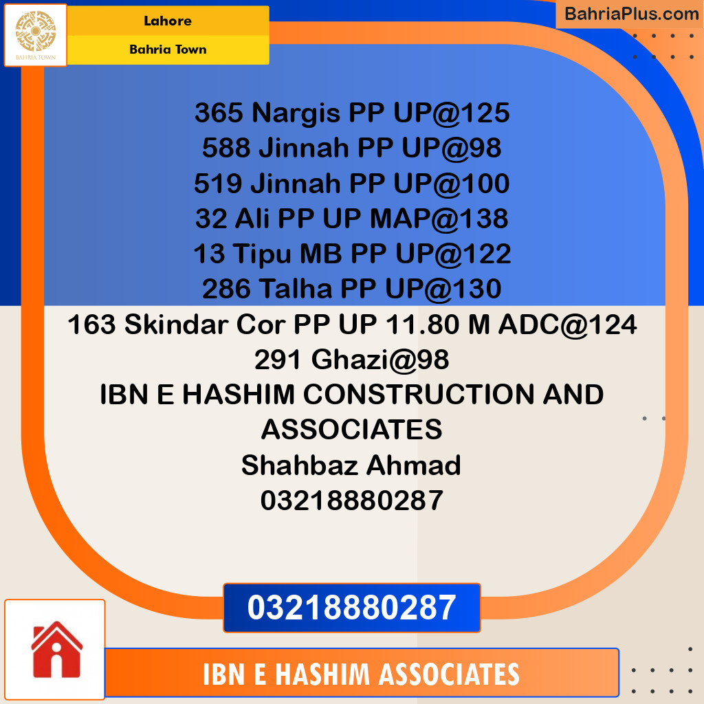 Residential Plot for Sale in Bahria Town, Lahore - (BP-136517)
