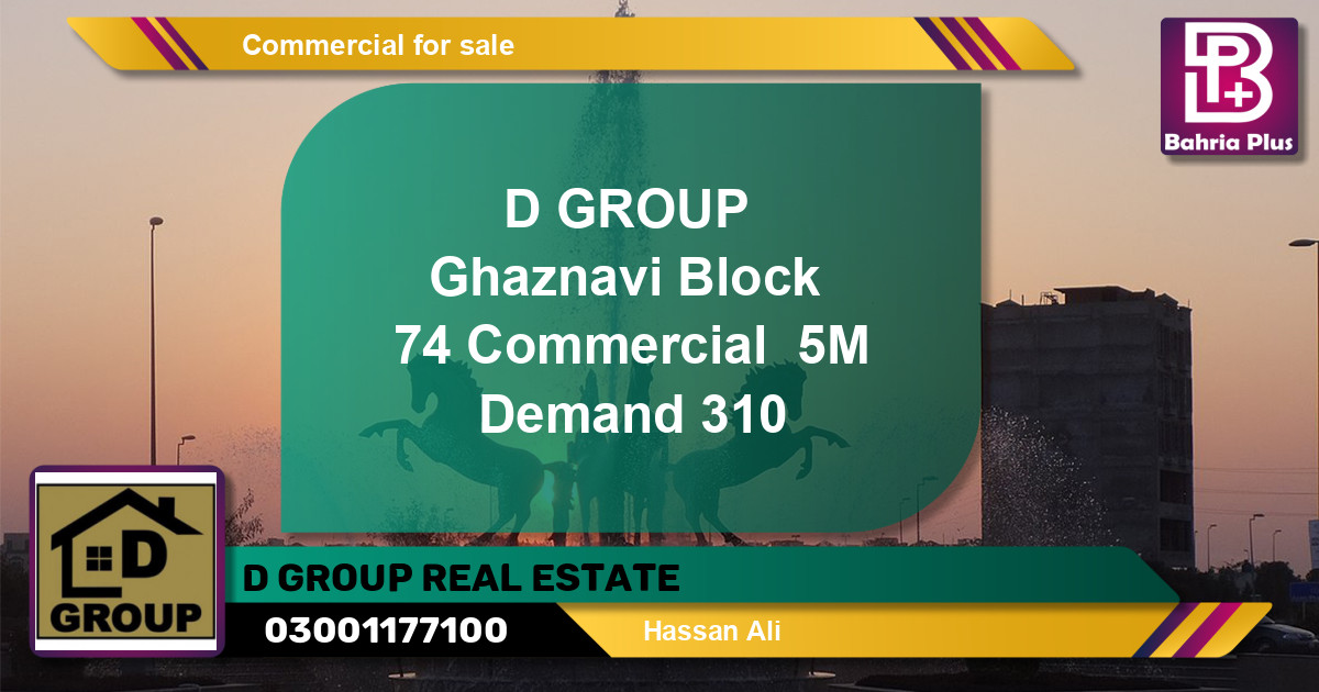 Commercial Plot for Sale in Bahria Town, Lahore - (BP-137174)