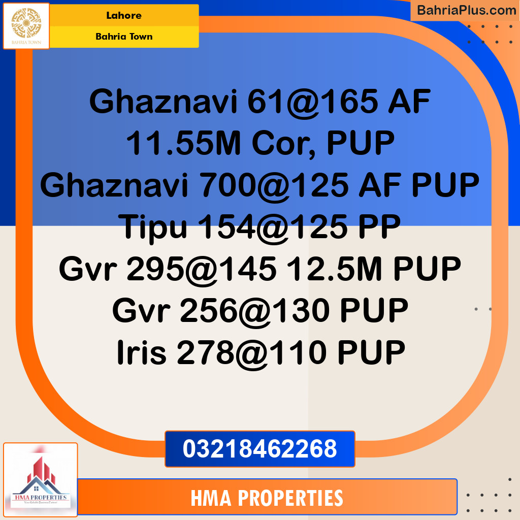 Residential Plot for Sale in Bahria Town, Lahore - (BP-137272)