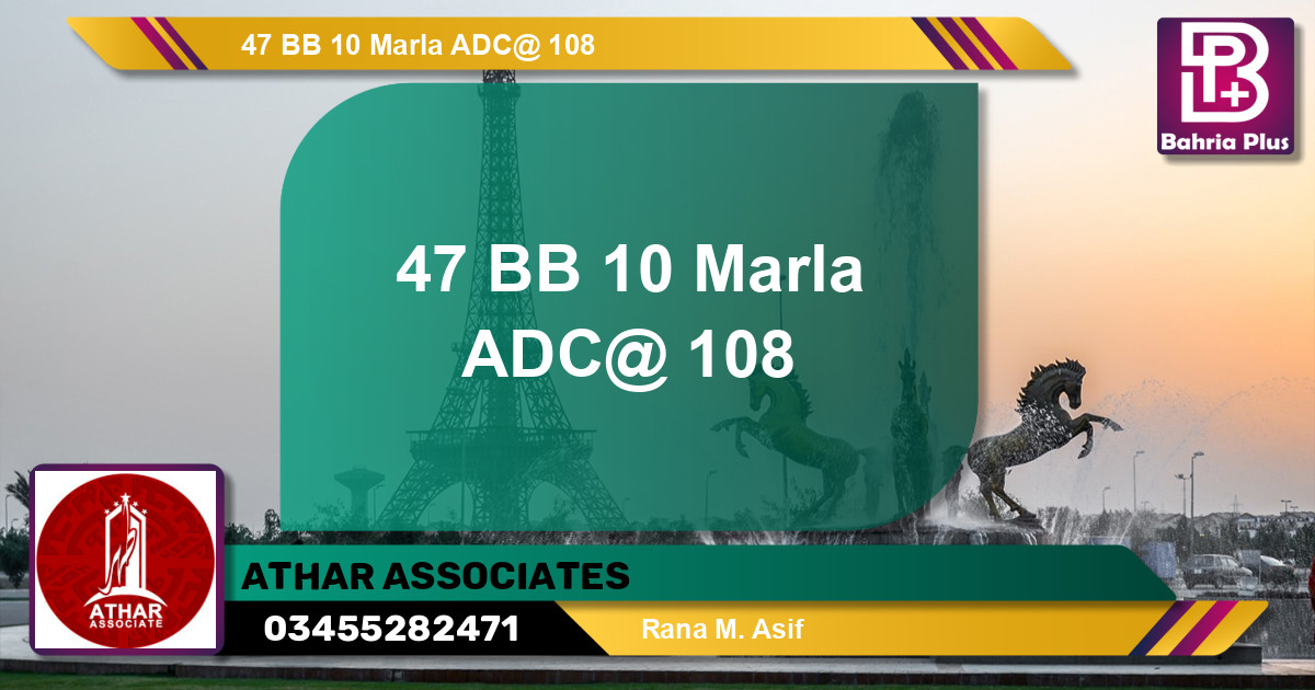 Residential Plot for Sale in Bahria Town, Lahore - (BP-137498)