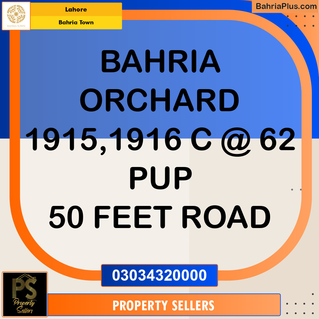 Residential Plot for Sale in Bahria Town, Lahore - (BP-138041)