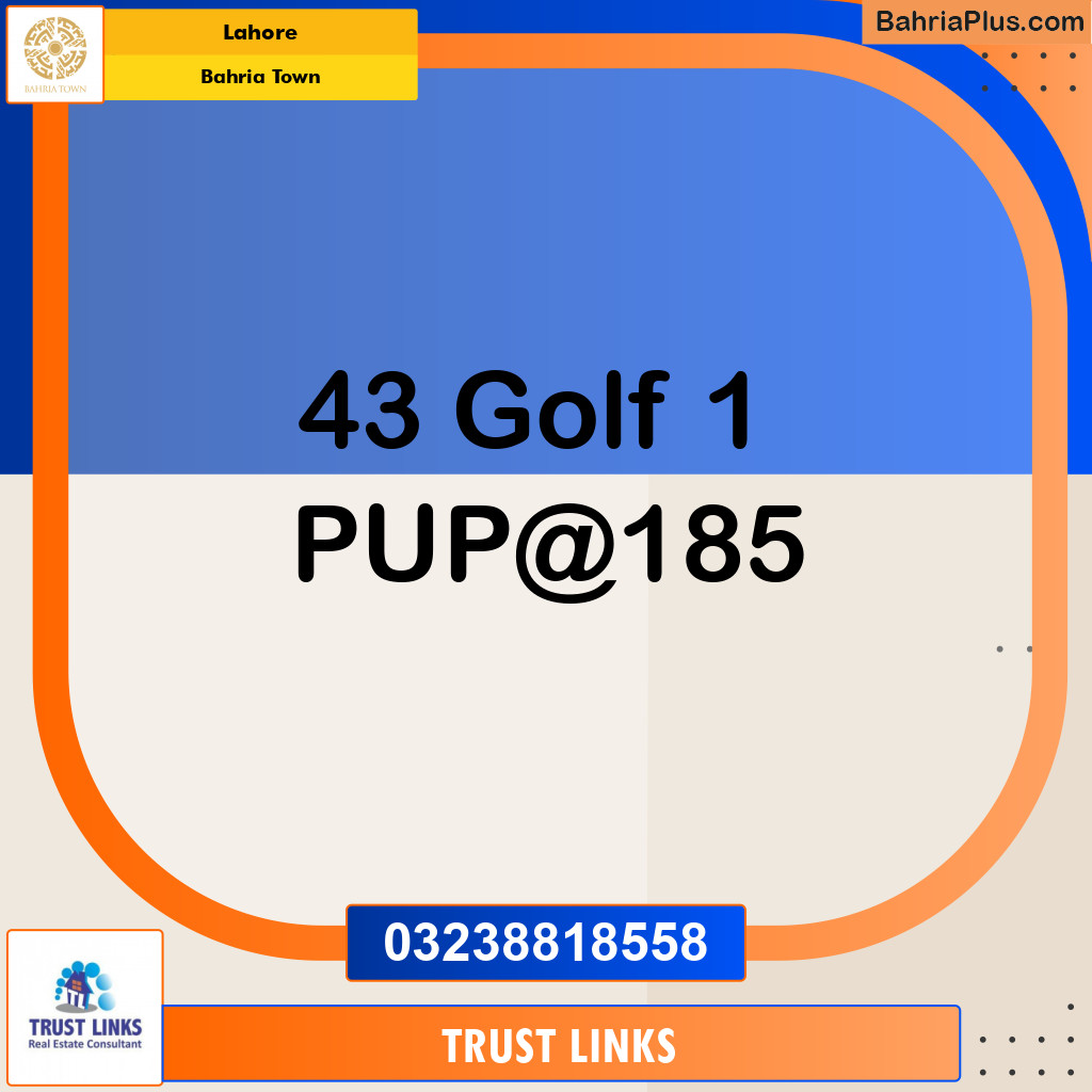 Residential Plot for Sale in Bahria Town, Lahore - (BP-138054)