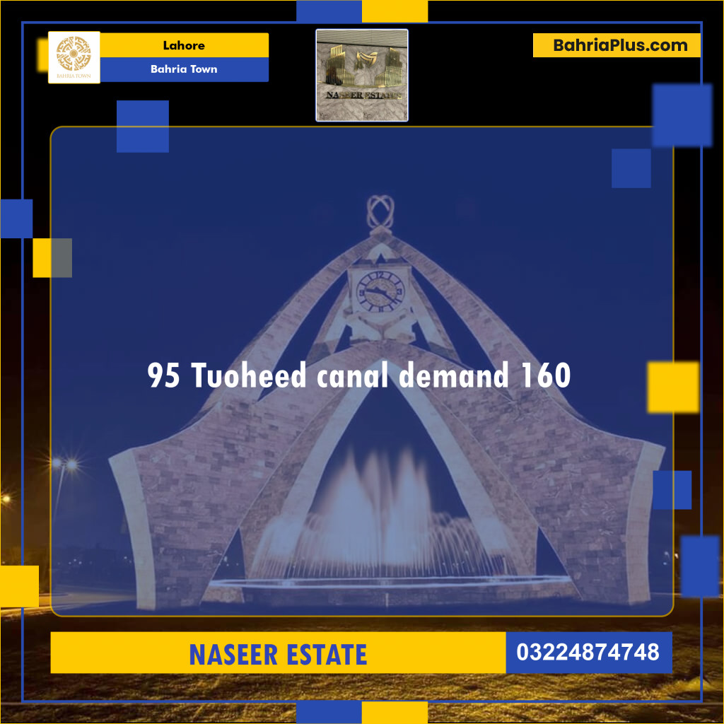 Residential Plot for Sale in Bahria Town, Lahore - (BP-138169)