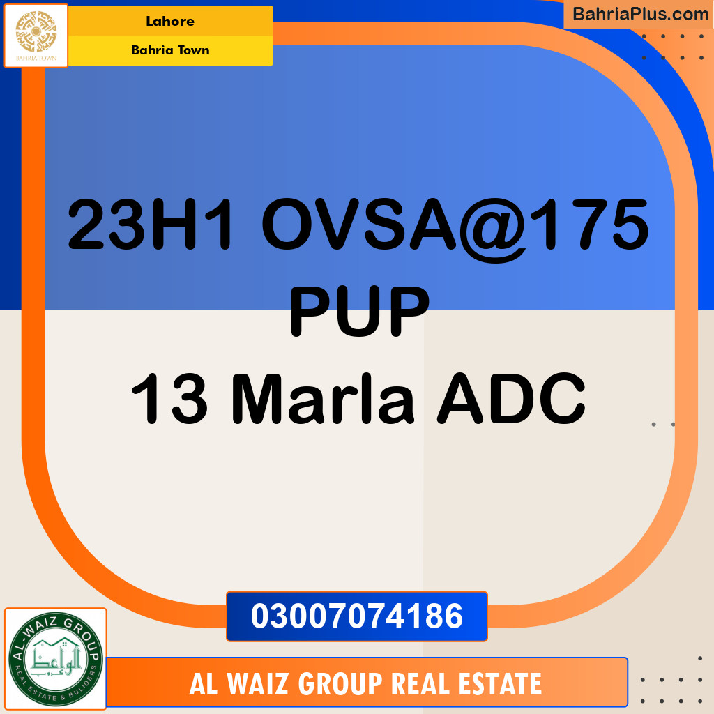 Residential Plot for Sale in Bahria Town, Lahore - (BP-138199)