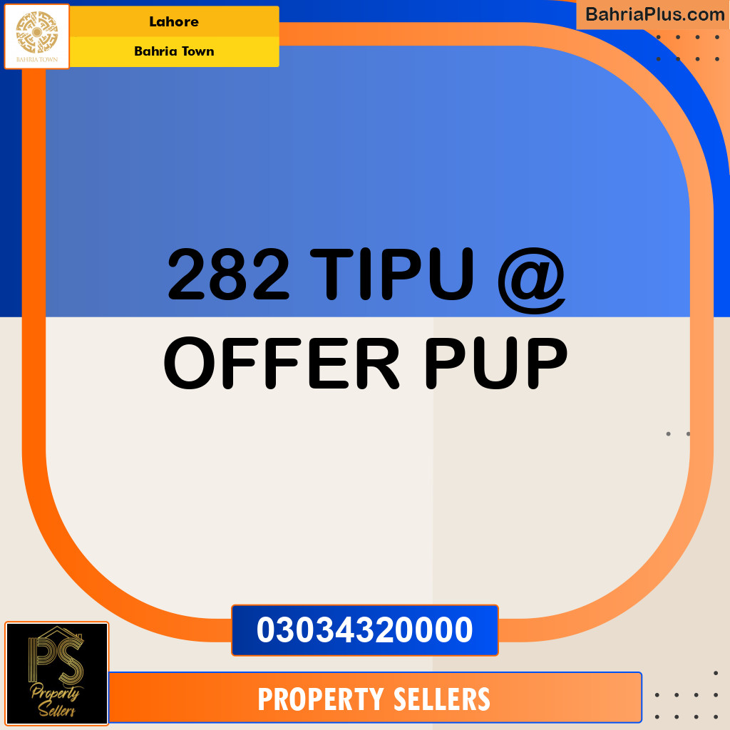 Residential Plot for Sale in Bahria Town, Lahore - (BP-138227)