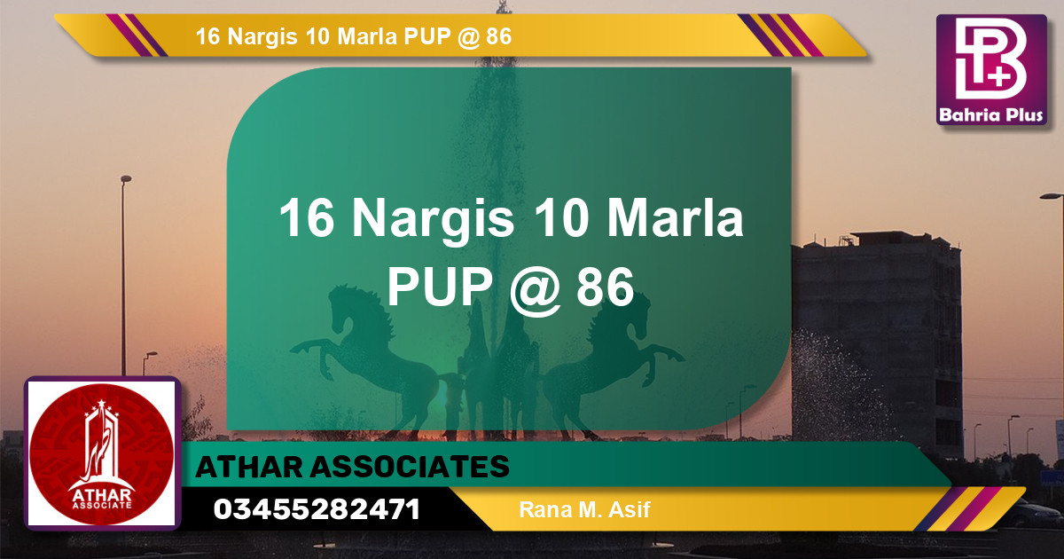 Residential Plot for Sale in Bahria Town, Lahore - (BP-138335)