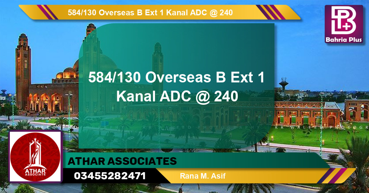 Residential Plot for Sale in Bahria Town, Lahore - (BP-138342)