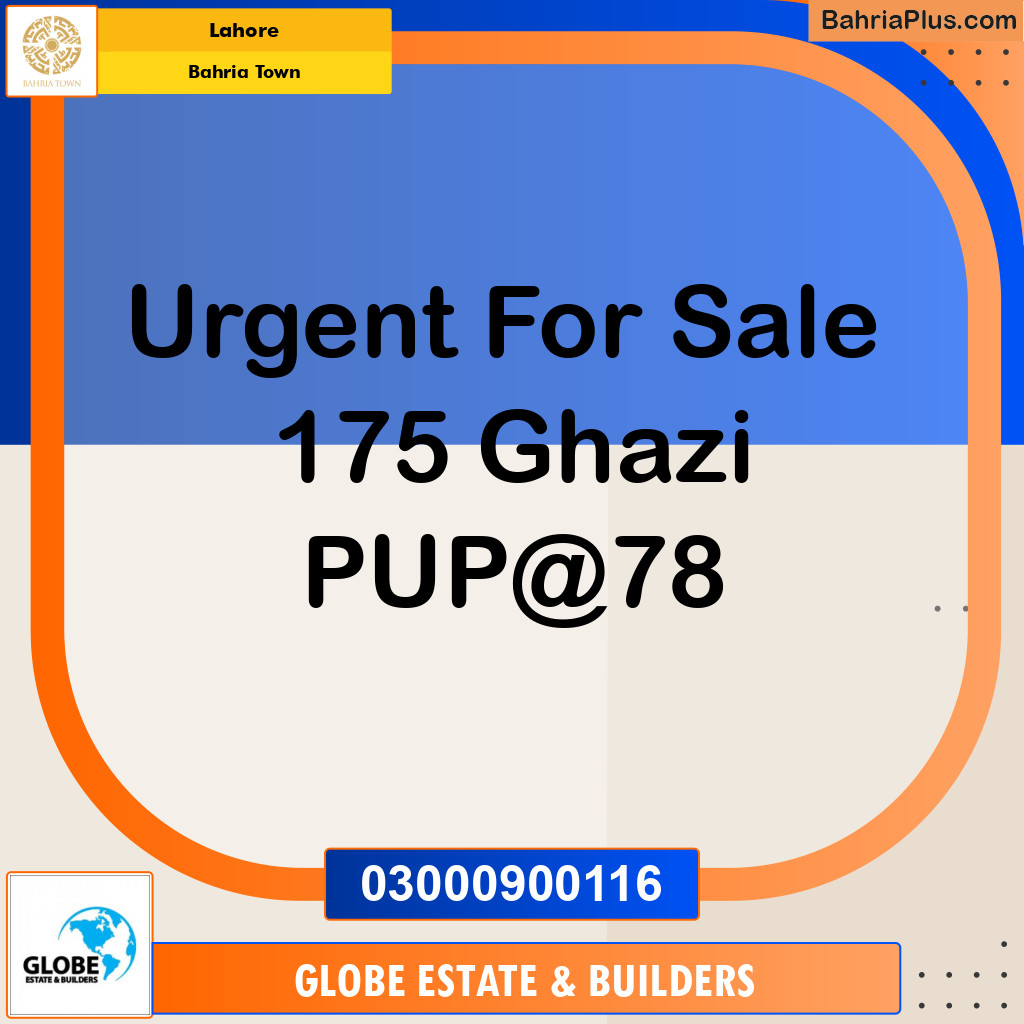 Residential Plot for Sale in Bahria Town, Lahore - (BP-138551)