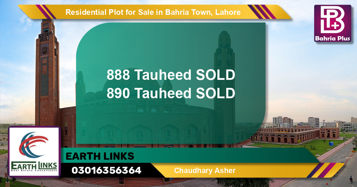 Residential Plot for Sale in Bahria Town, Lahore - (BP-138583)