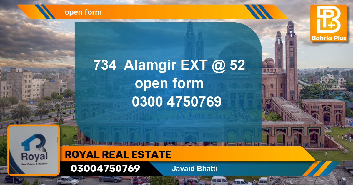 Residential Plot for Sale in Bahria Town, Lahore - (BP-138671)