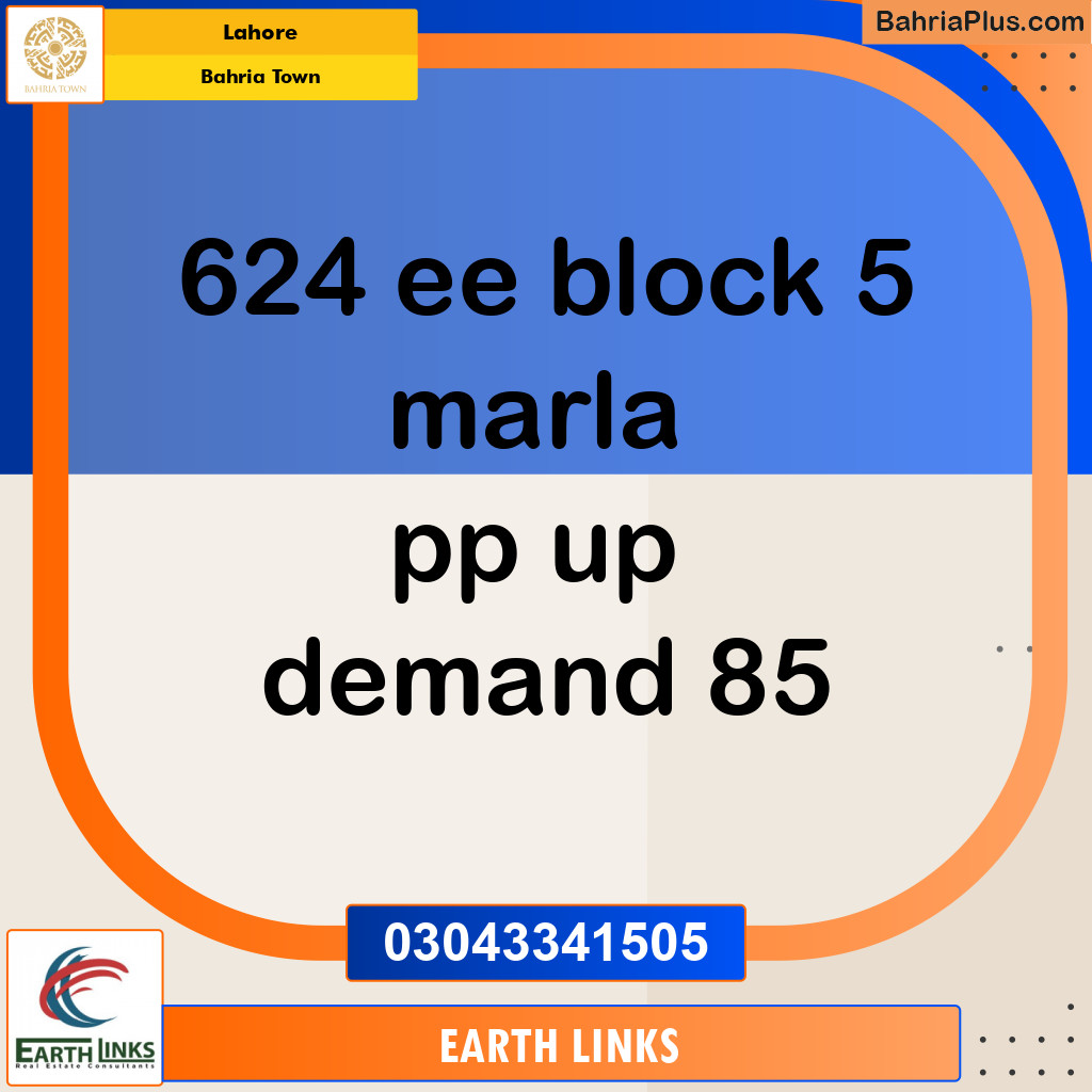 Residential Plot for Sale in Bahria Town, Lahore - (BP-138700)