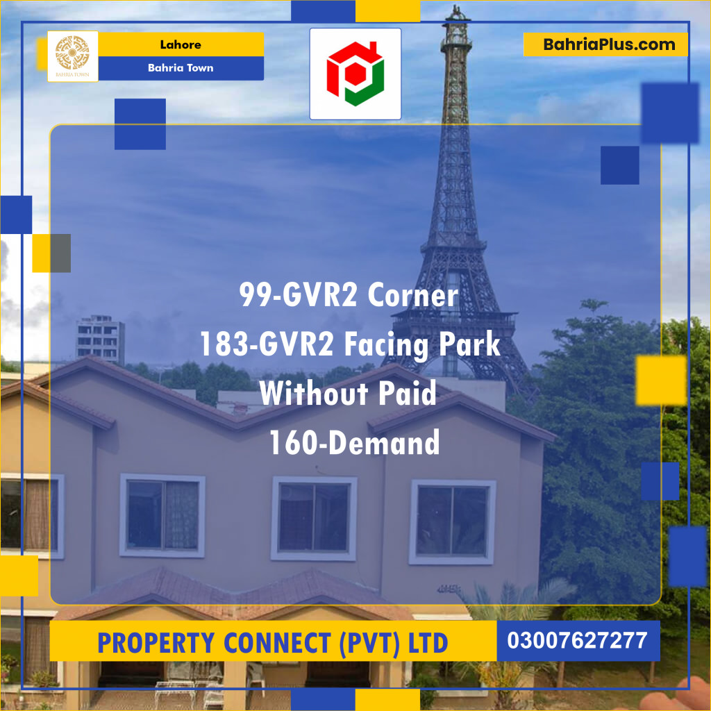 Residential Plot for Sale in Bahria Town, Lahore - (BP-138878)
