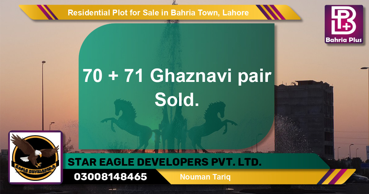 Residential Plot for Sale in Bahria Town, Lahore - (BP-139361)