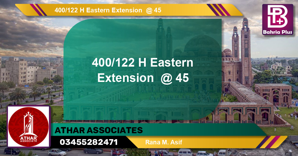 Residential Plot for Sale in Bahria Orchard, Lahore - (BP-139473)