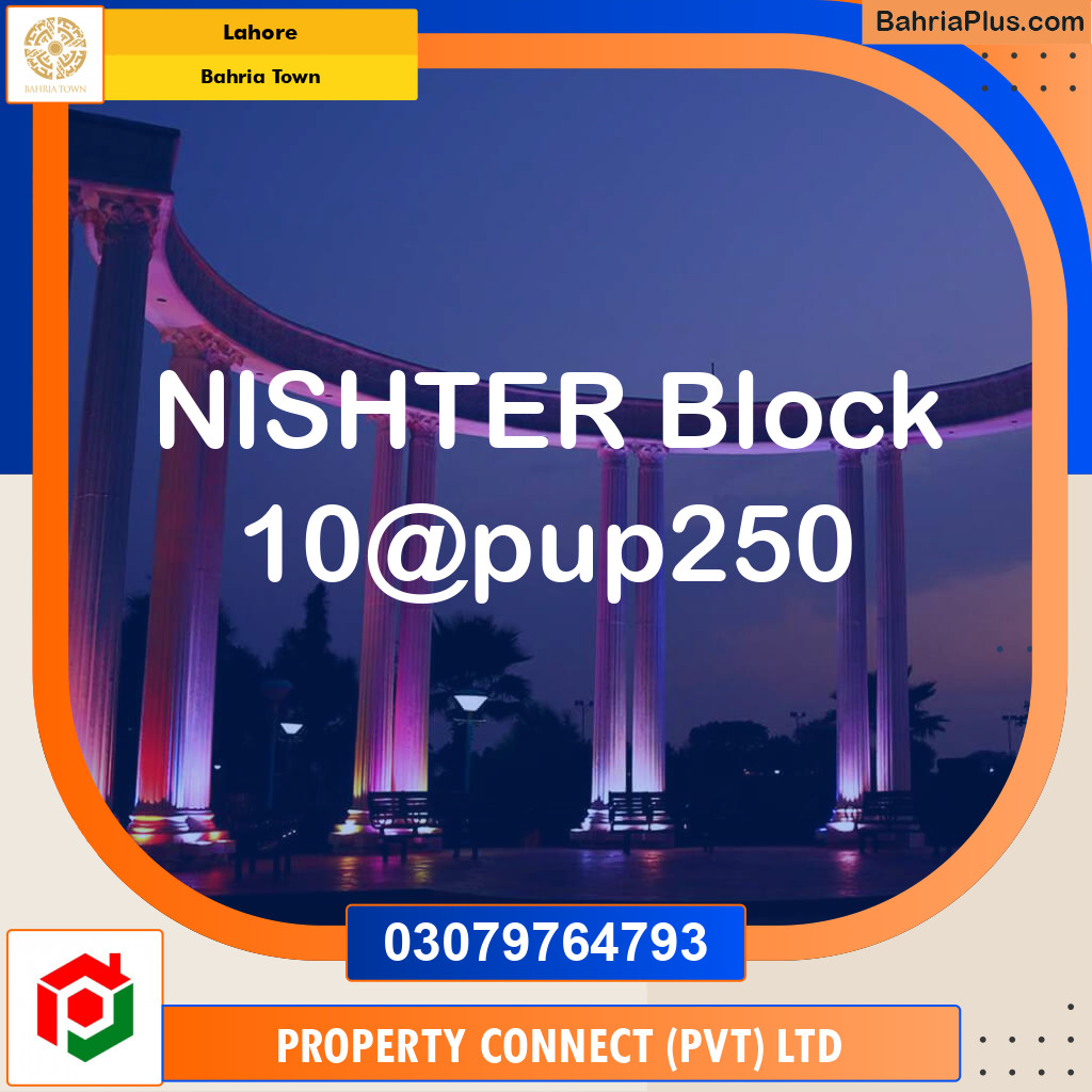 Residential Plot for Sale in Bahria Town, Lahore - (BP-139558)