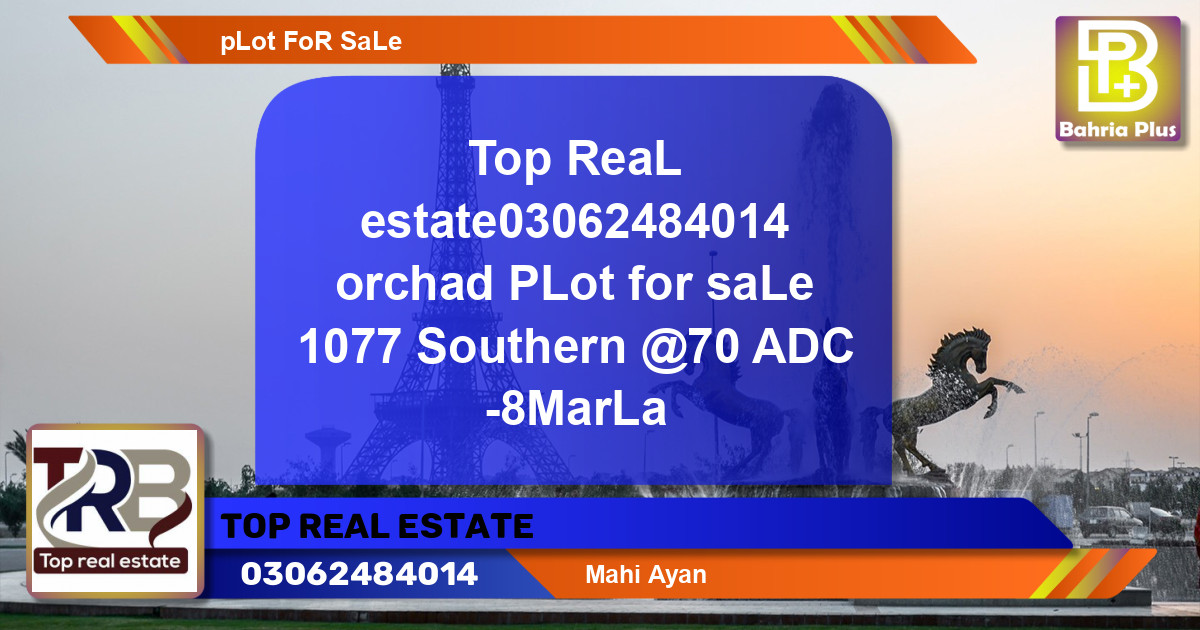 Residential Plot for Sale in Bahria Orchard, Lahore - (BP-140145)