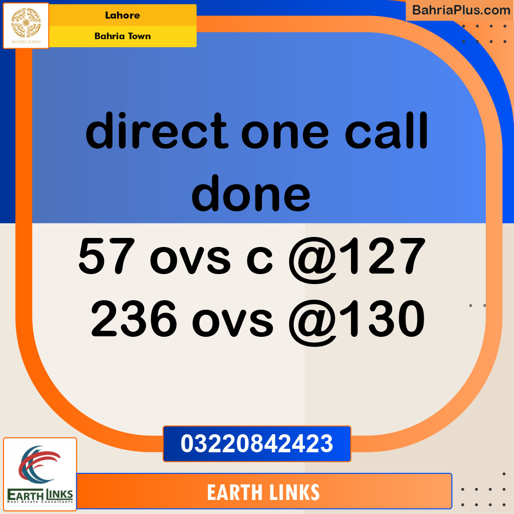 Residential Plot for Sale in Bahria Town, Lahore - (BP-140194)