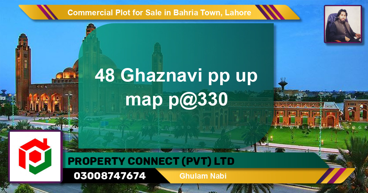 Commercial Plot for Sale in Bahria Town, Lahore - (BP-140461)